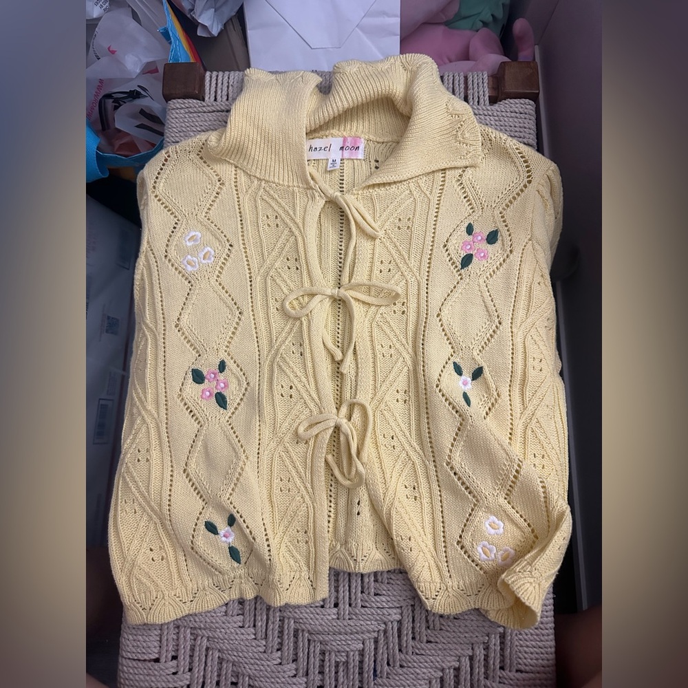 NWT Hazel Moon Knit Top
